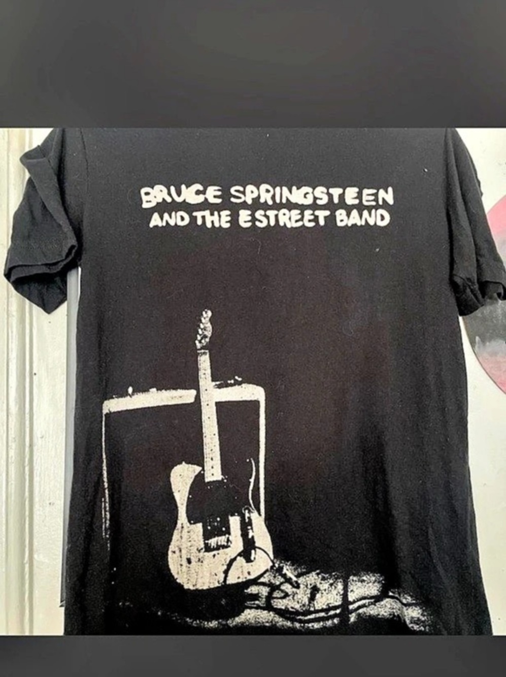 Royal Bruce Springsteen Graphic Tee in Black